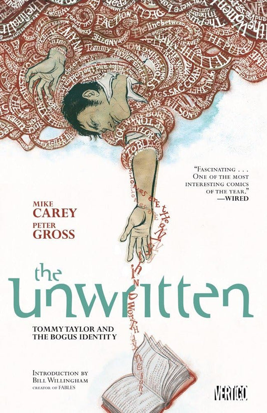 Unwritten Vol. 1: Tommy Taylor and the Bogus Identity book cover
