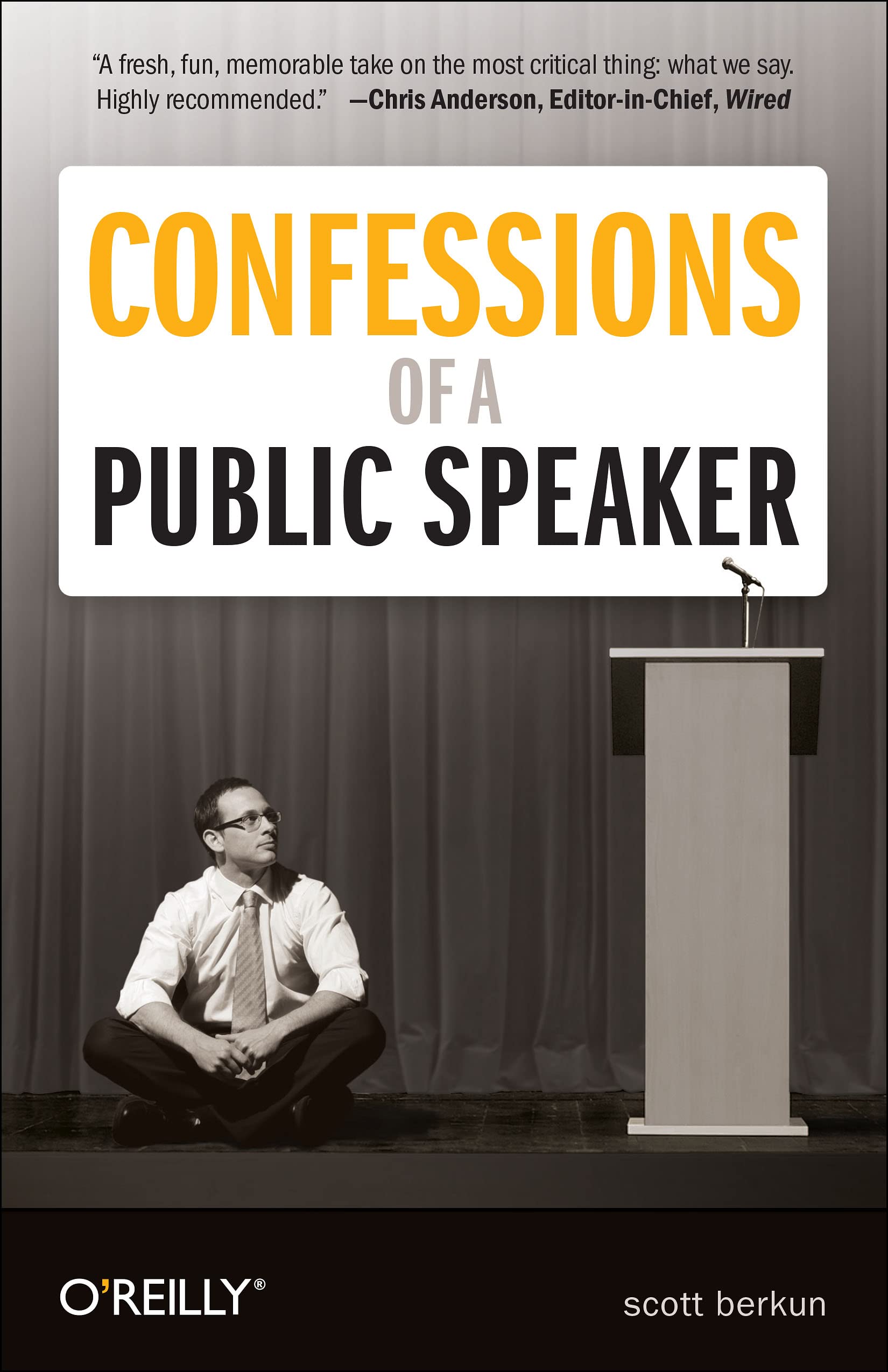 Confessions of a Public Speaker book cover