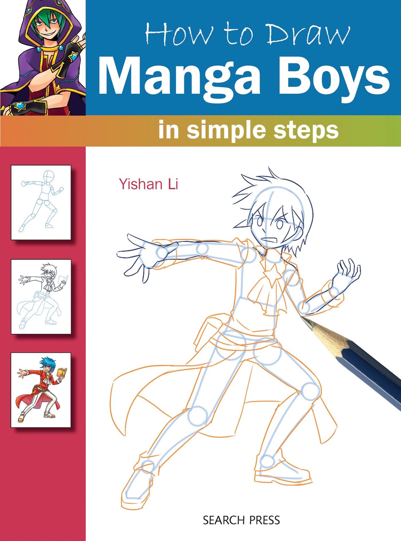 How to Draw Manga Boys in Simple Steps book cover