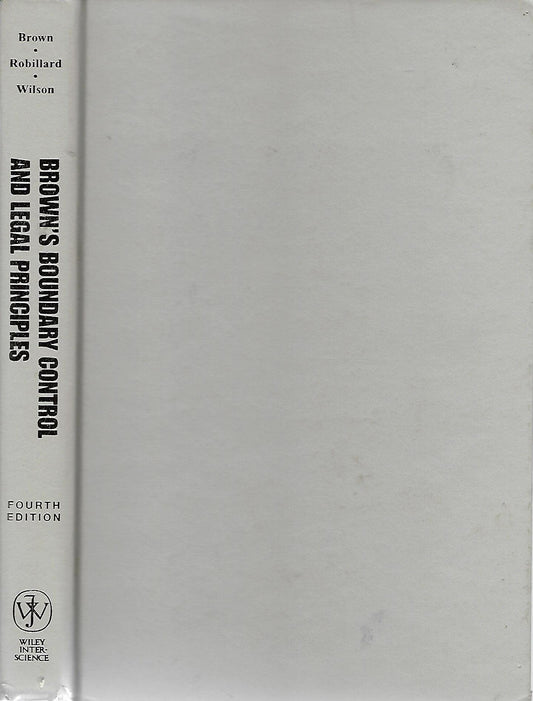 Brown's Boundary Control and Legal Principles