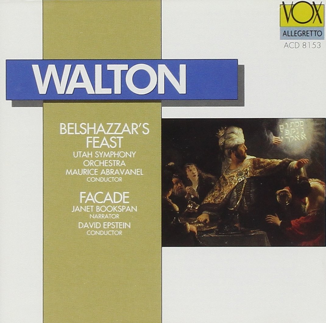 Walton: Belshazzar's Feast / Facade book cover