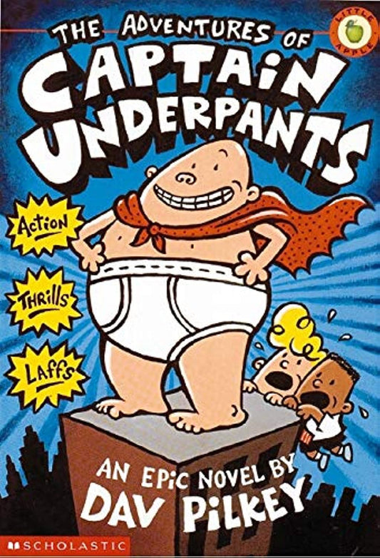Adventures of Captain Underpants book cover