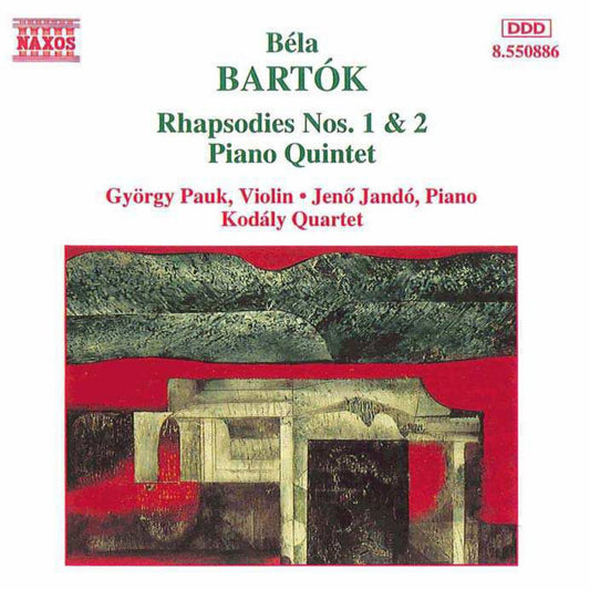 Rhapsodies 1 & 2 / Piano Quartet book cover