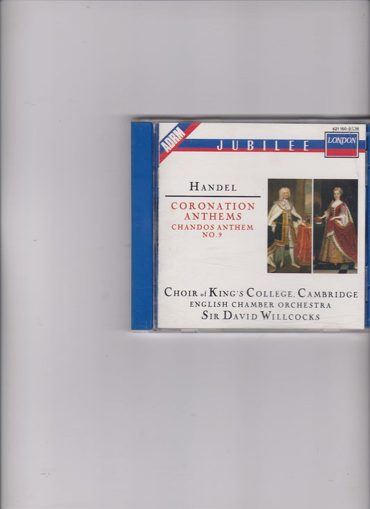 Handel: Coronation Anthems / Chandos Anthem No. 9 book cover