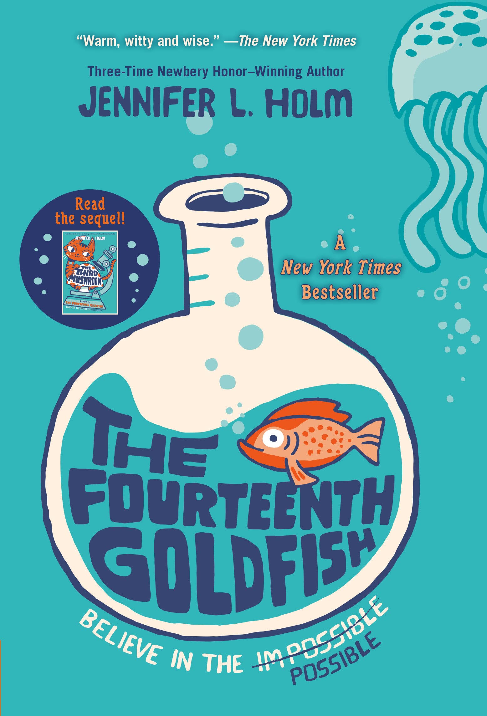 The Fourteenth Goldfish book cover