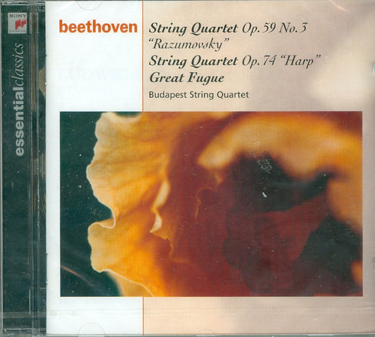 Beethoven : Quatuors à cordes Op. 59 Razumovsky n° 3 - Op. 74 les Harpes - Op. 133 Grande Fugue book cover