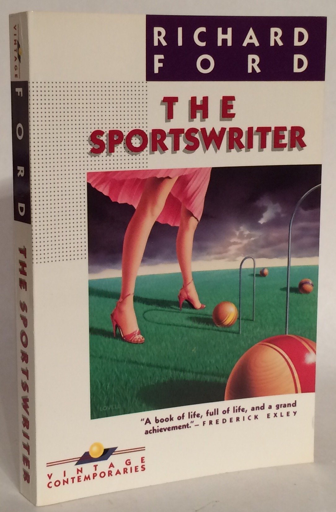 Sportswriter book cover