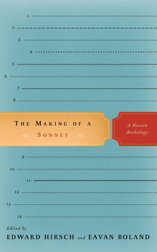 Making of a Sonnet: A Norton Anthology book cover