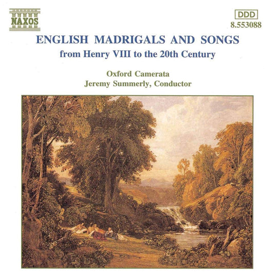 English Madrigals & Songs book cover