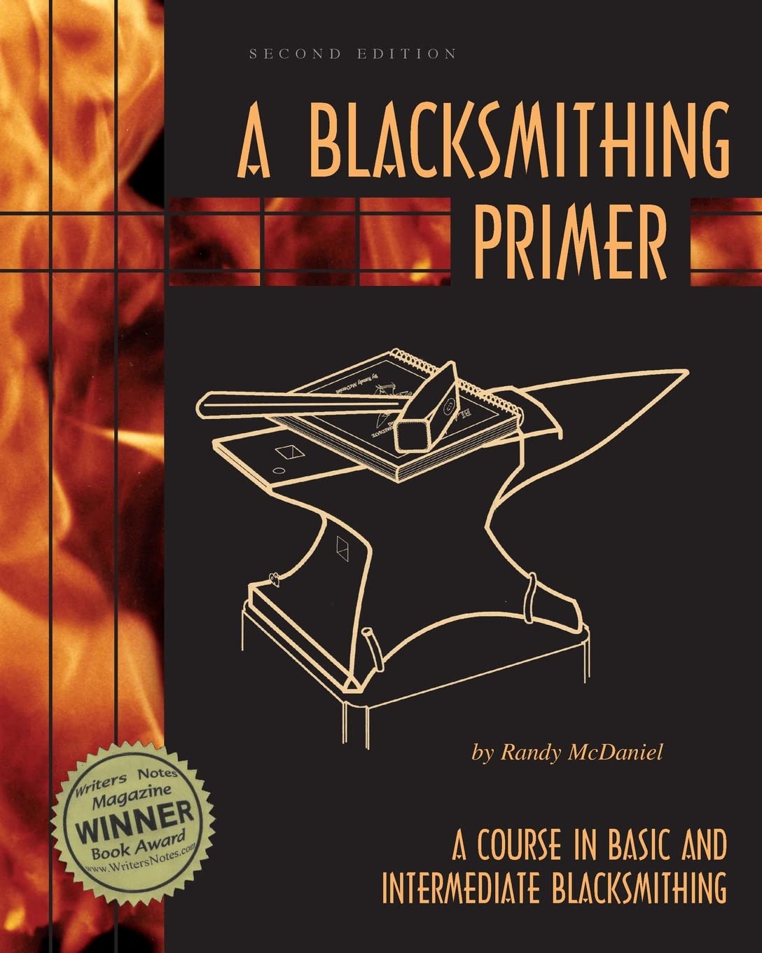 Blacksmithing Primer: A Course in Basic and Intermediate Blacksmithing book cover