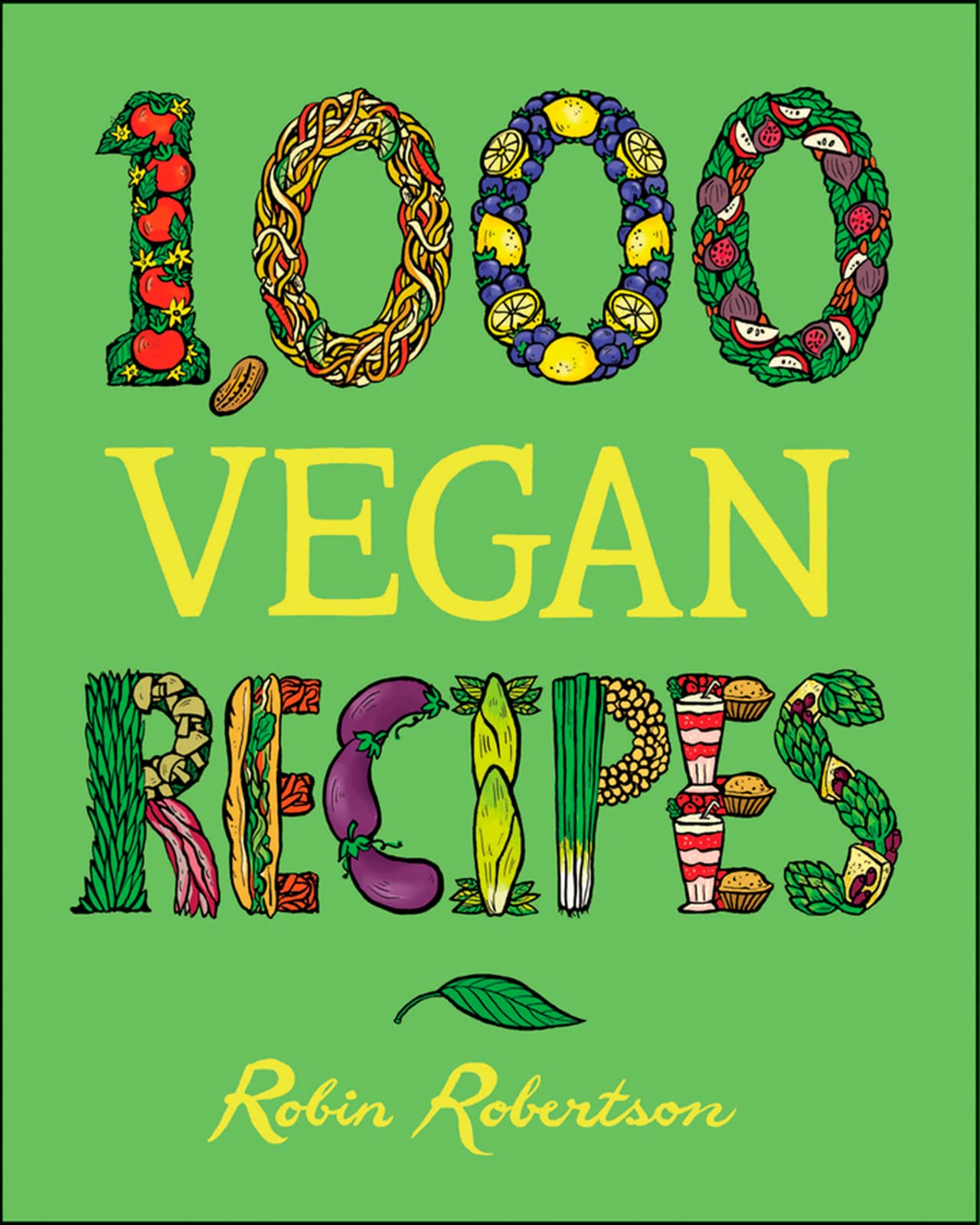 1,000 Vegan Recipes book cover