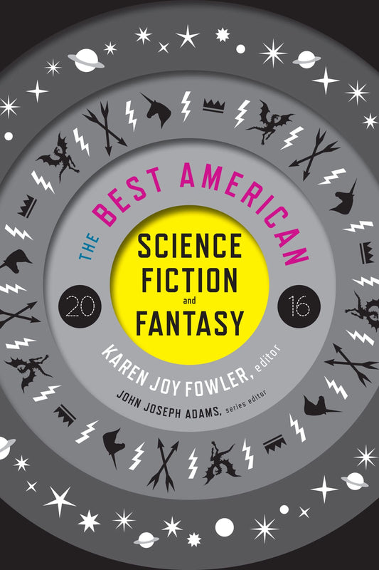Best American Science Fiction and Fantasy (2016) book cover