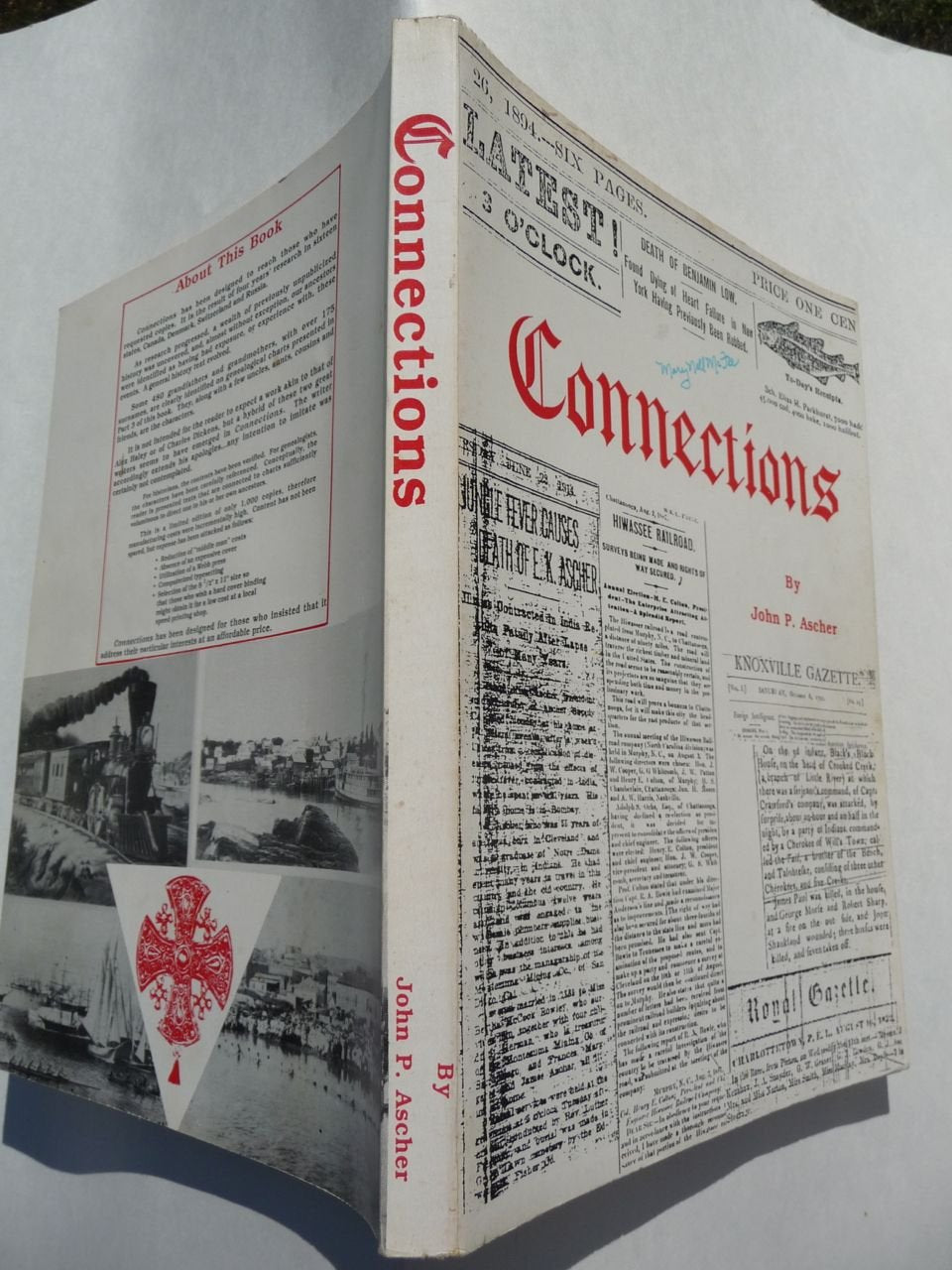 Connections: A General History as Experienced by 400 Ancestors and Their Friends book cover