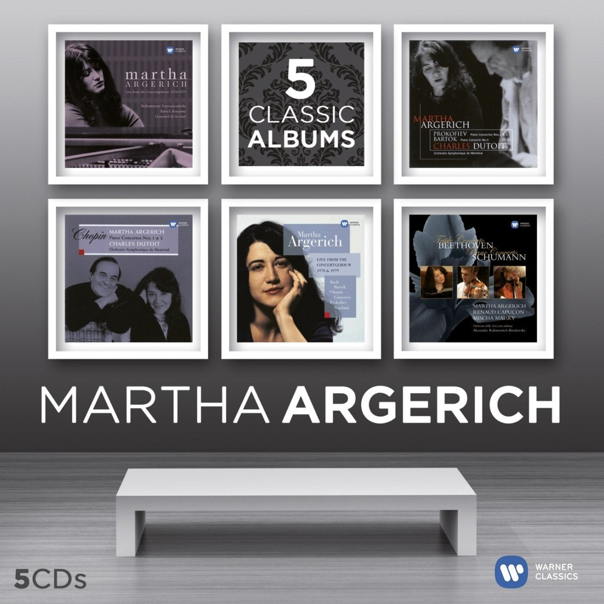 Martha Argerich: 5 Classic Albums
