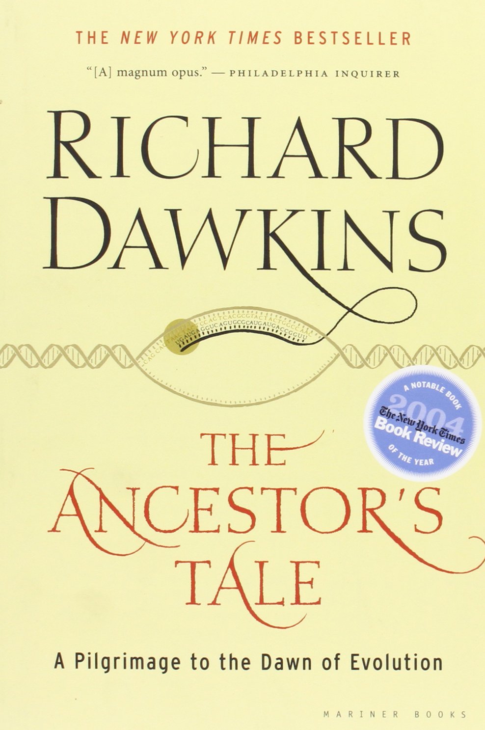 Ancestor's Tale: A Pilgrimage to the Dawn of Evolution book cover