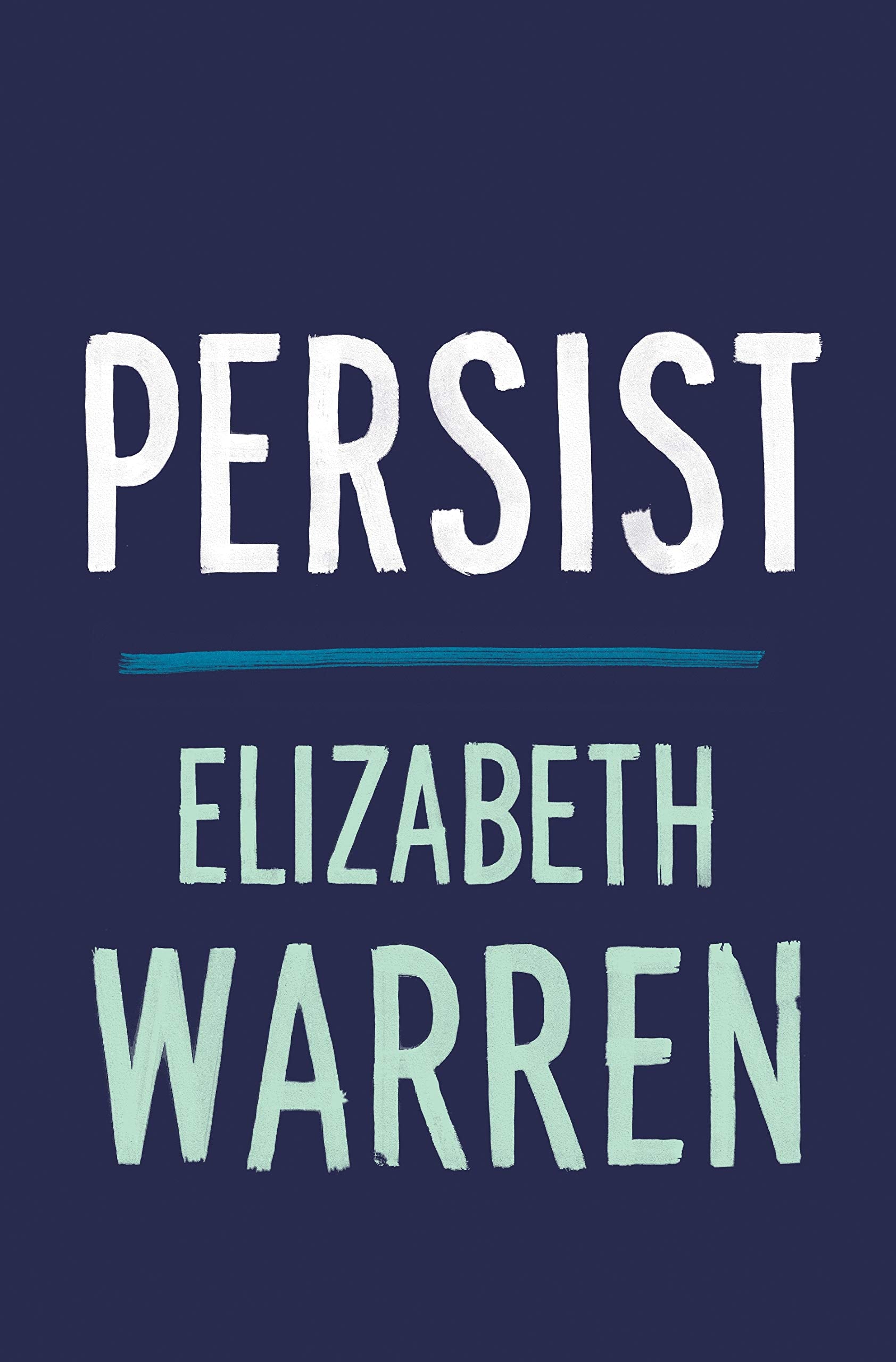Persist book cover