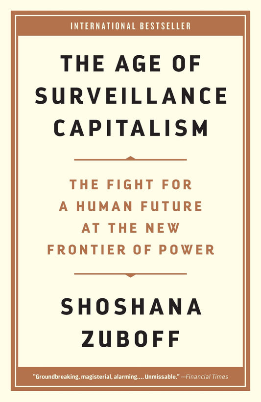 The Age of Surveillance Capitalism book cover