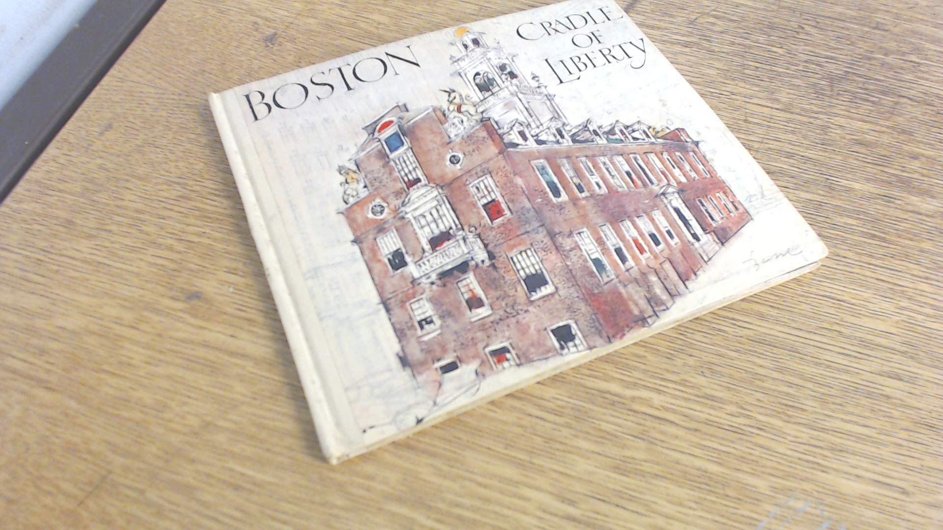 Boston, cradle of liberty book cover