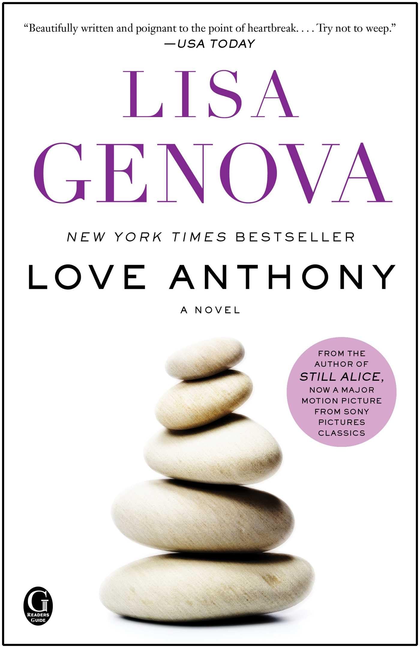 Love Anthony book cover