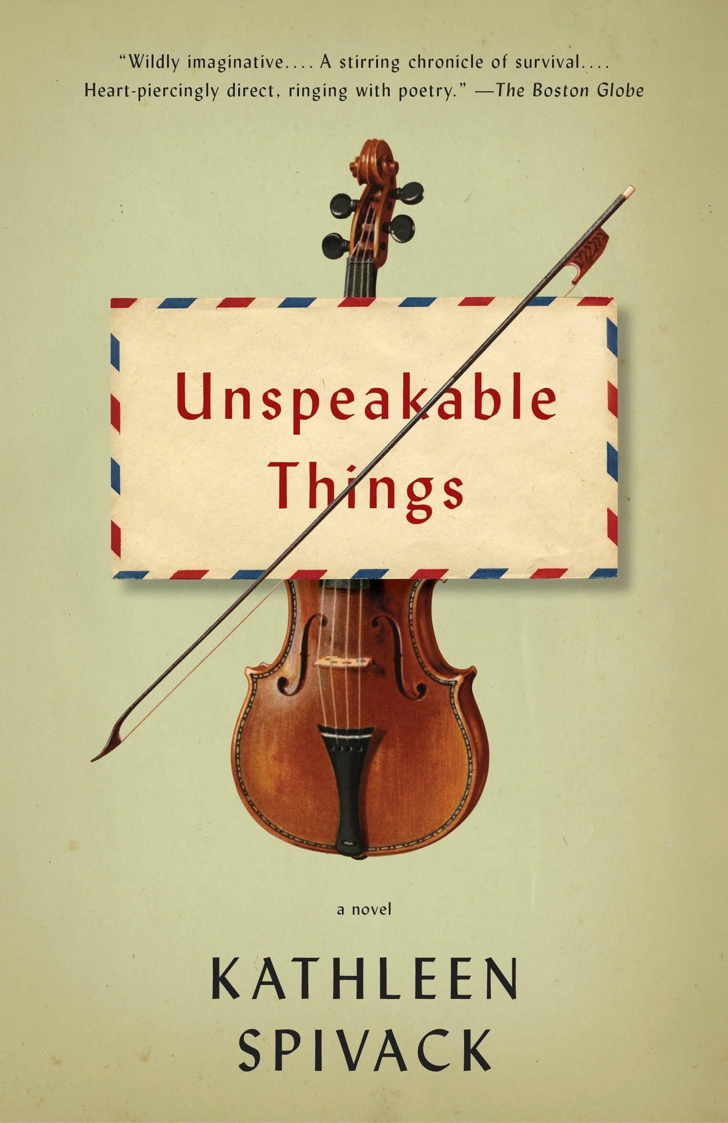 Unspeakable Things book cover