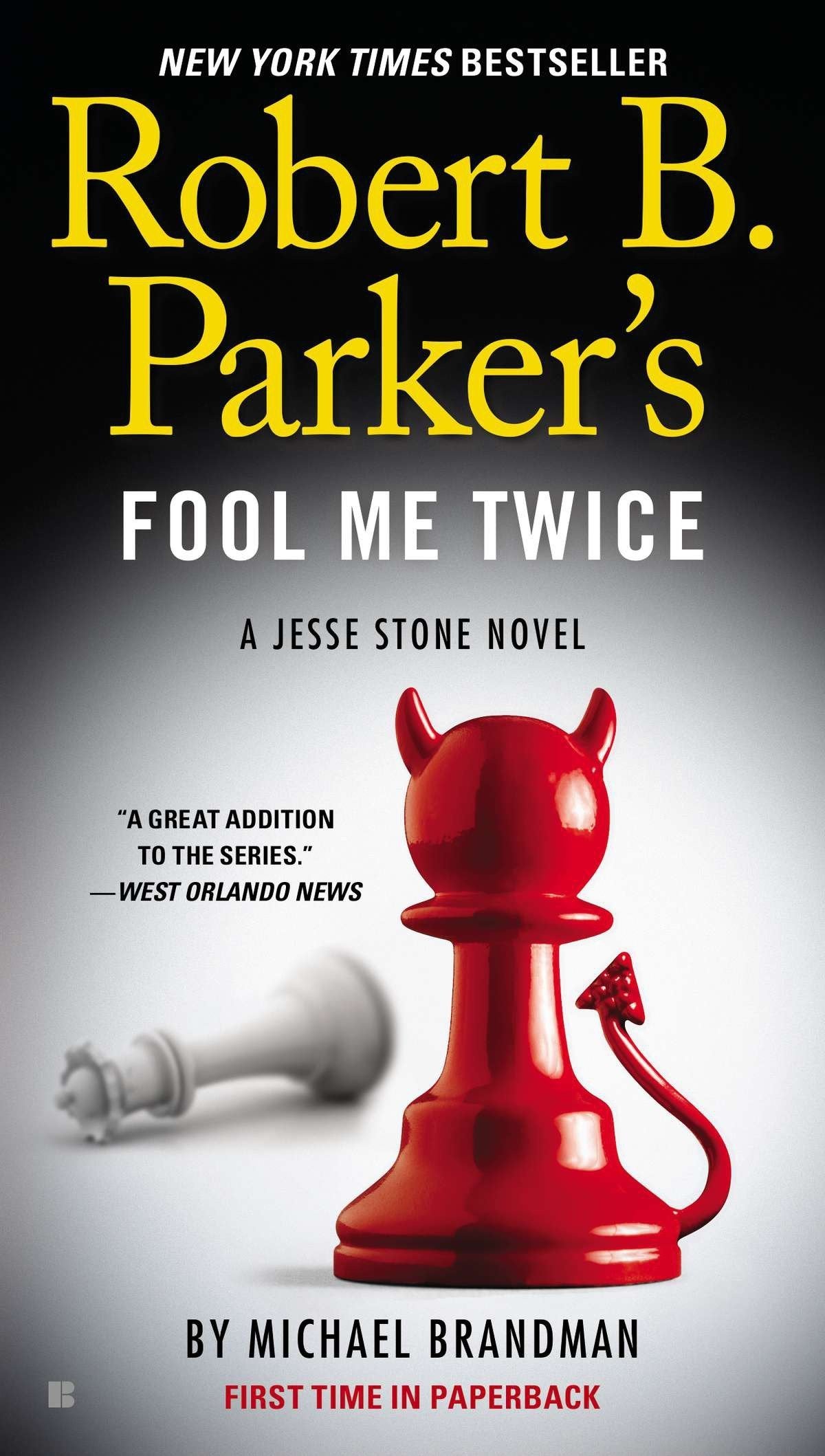 Robert B. Parker's Fool Me Twice book cover