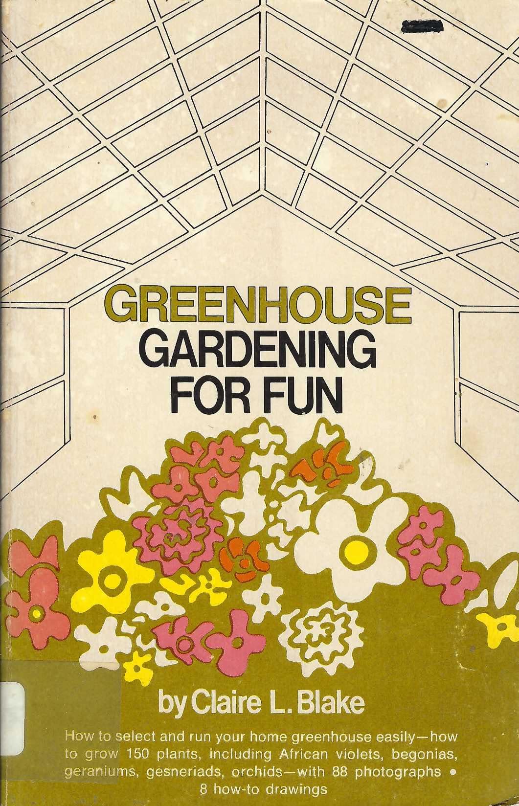 Greenhouse Gardening for Fun book cover