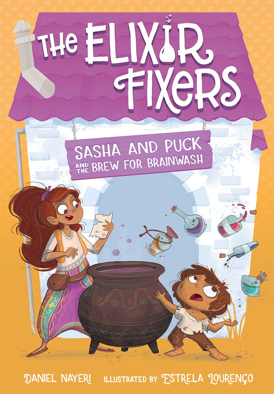 Sasha and Puck and the Brew for Brainwash: 4 book cover