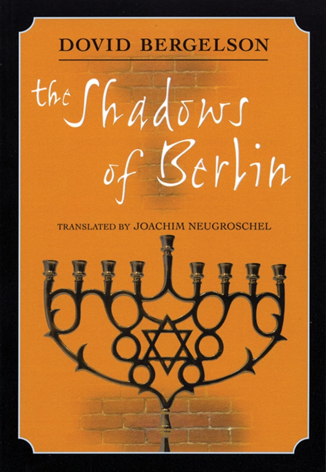 Shadows of Berlin: The Berlin Stories of Dovid Bergelson book cover