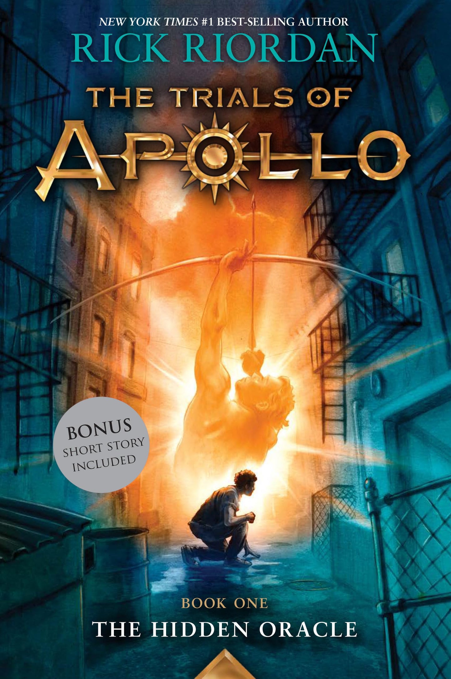Hidden Oracle (Trials of Apollo, Book One) book cover