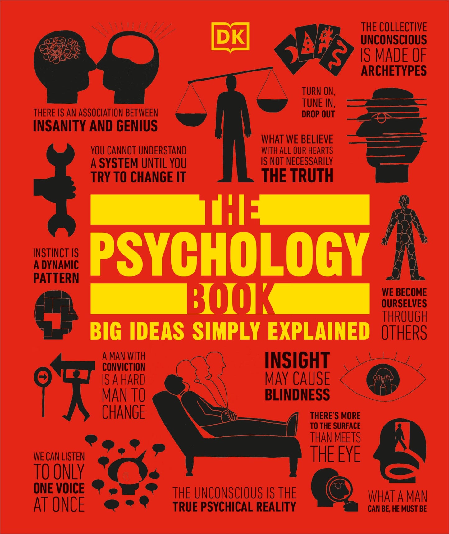 Psychology Book: Big Ideas Simply Explained book cover