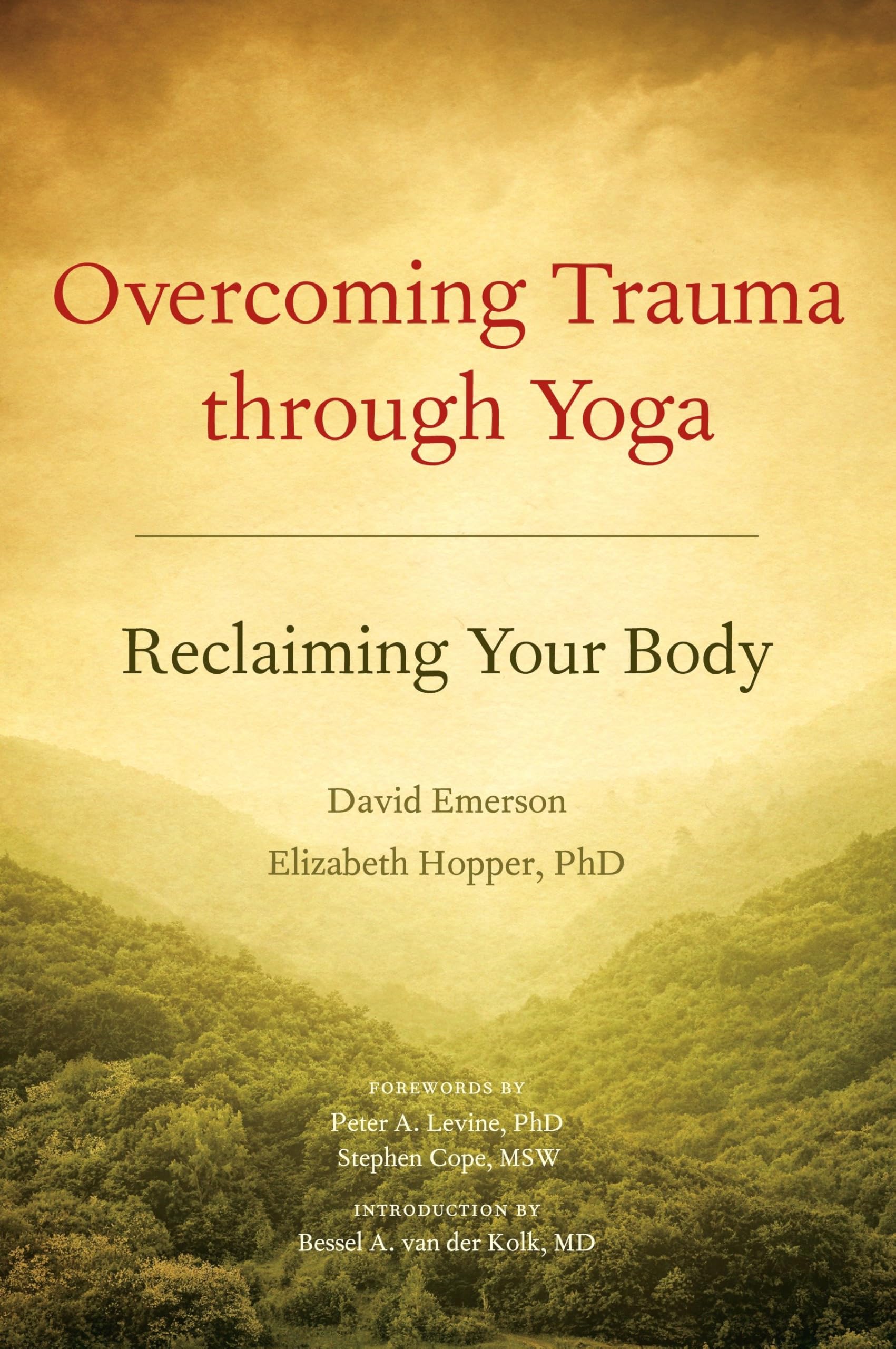 Overcoming Trauma Through Yoga: Reclaiming Your Body book cover