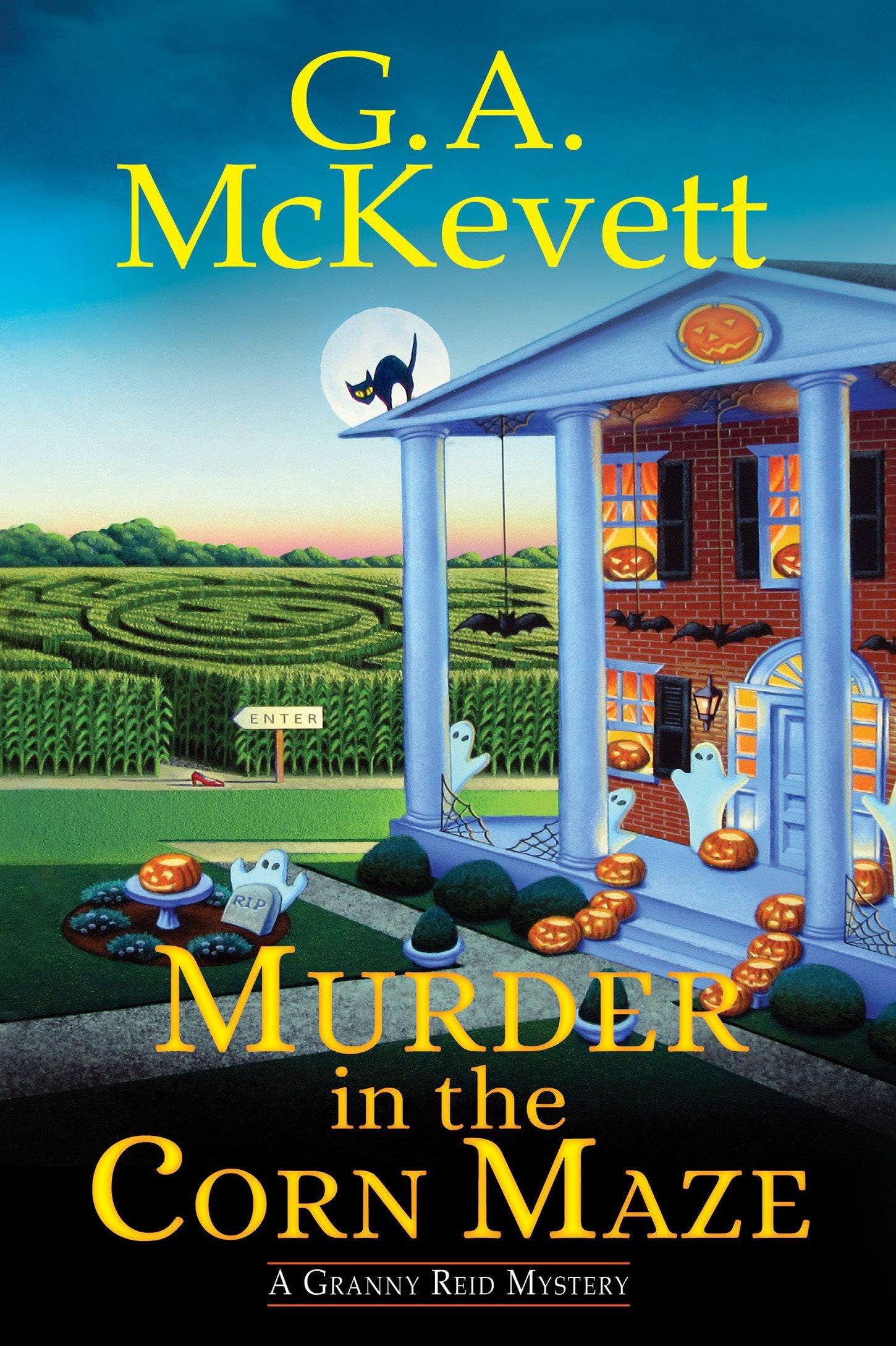 Murder in the Corn Maze book cover