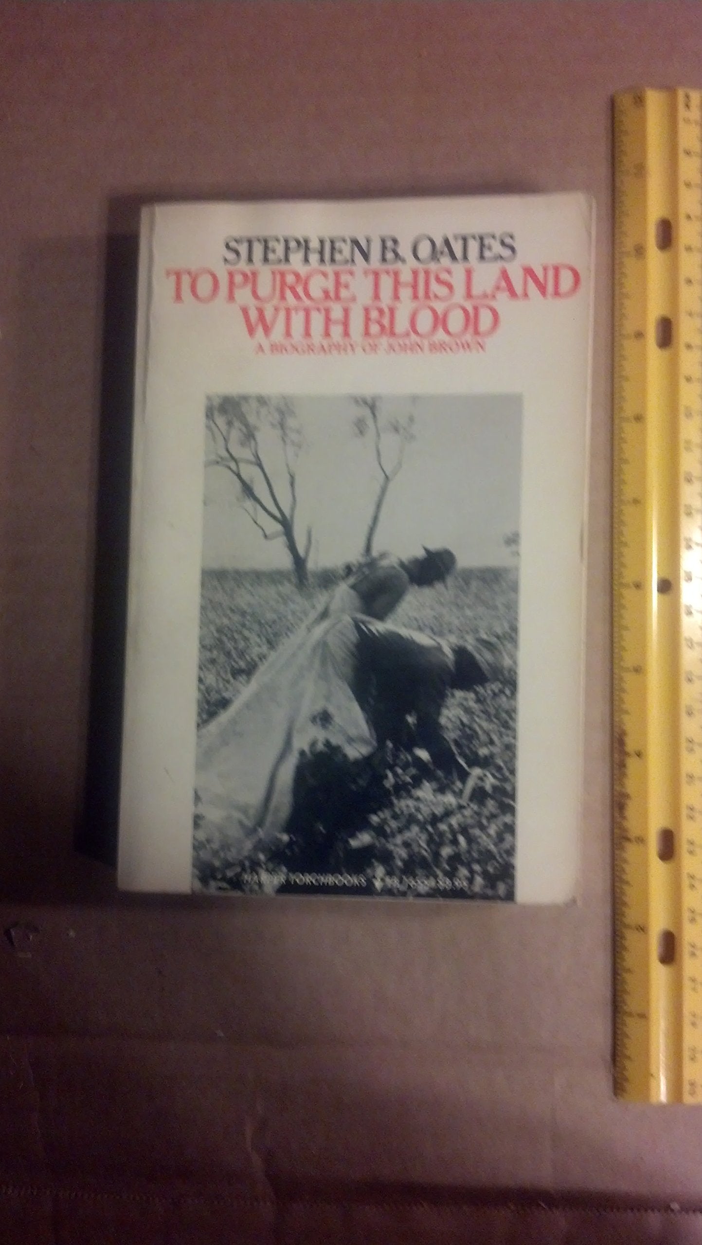 To Purge This Land with Blood: A Biography of John Brown book cover