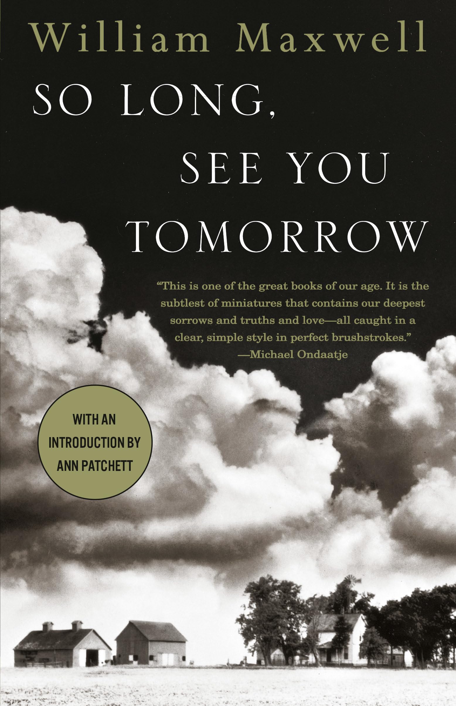 So Long, See You Tomorrow: National Book Award Winner book cover