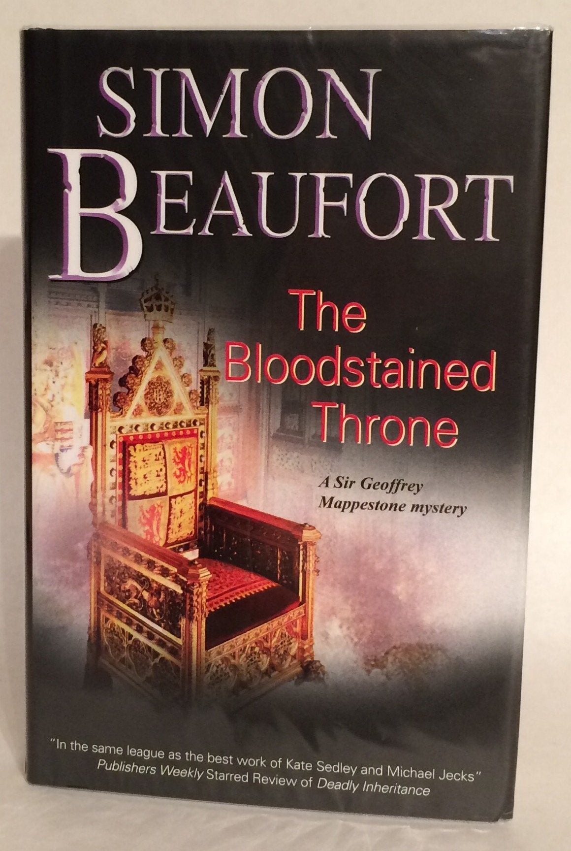 Bloodstained Throne book cover