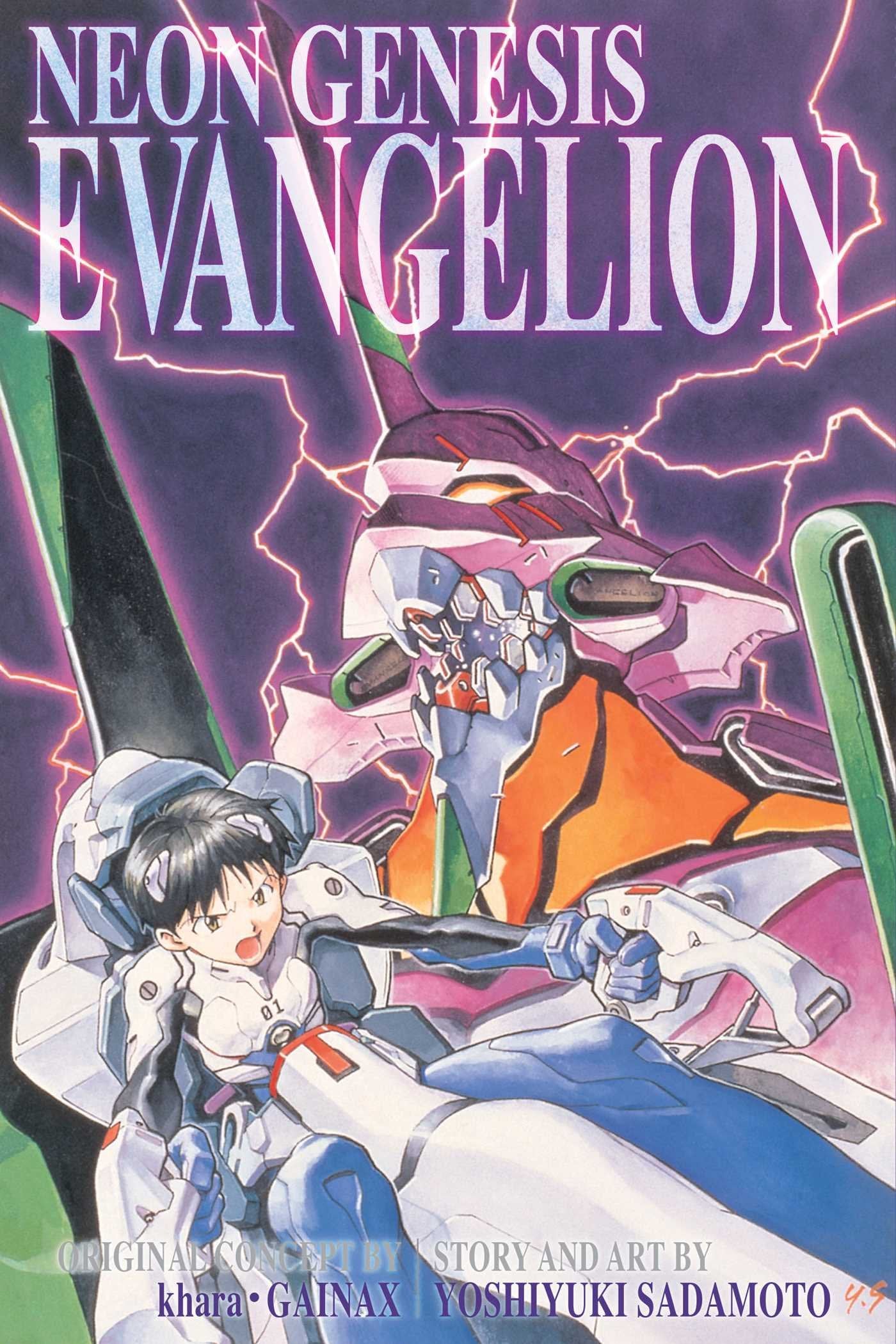 Neon Genesis Evangelion 3-In-1 Edition, Vol. 1: Includes Vols. 1, 2 & 3 (Original) book cover