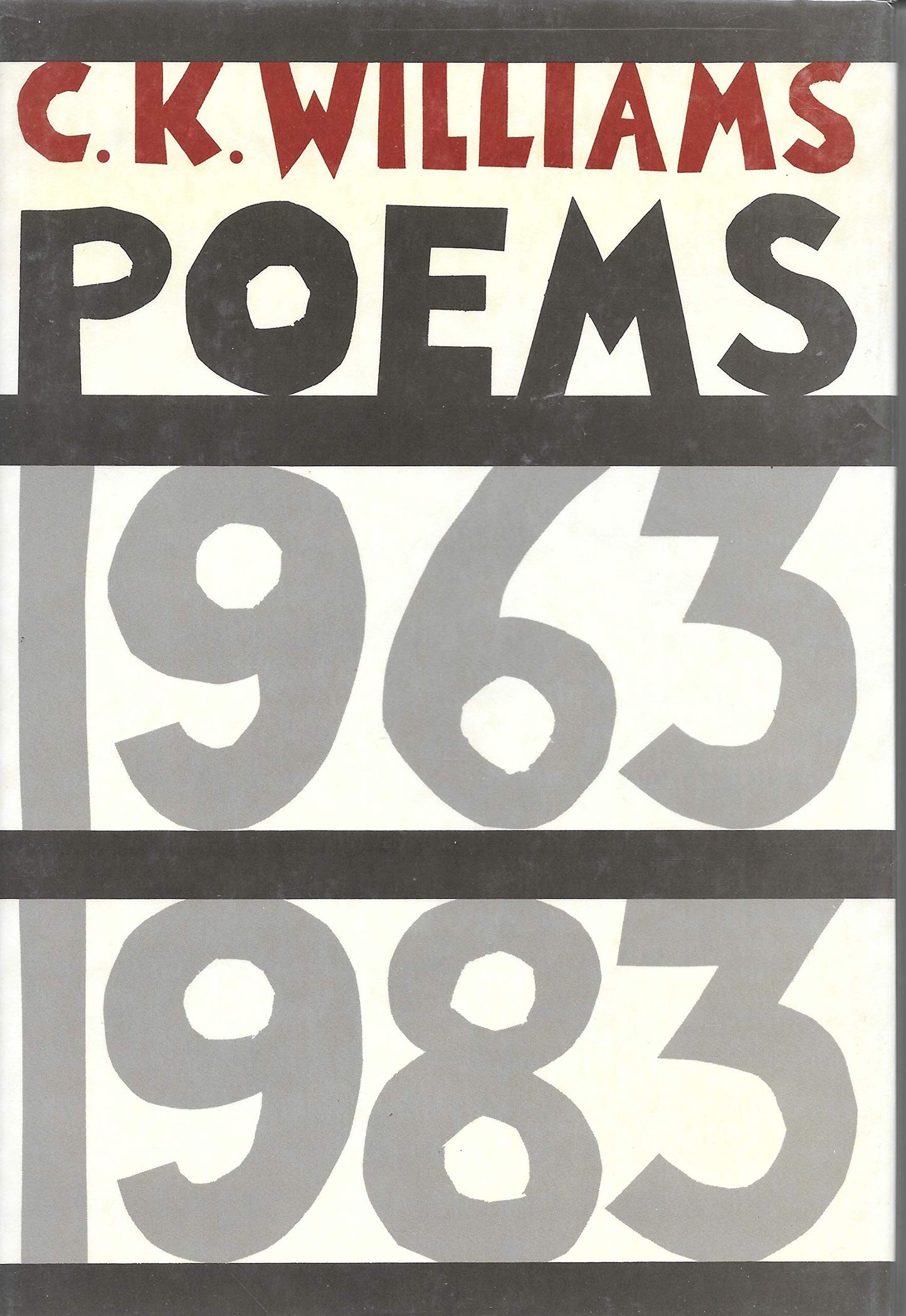 Poems, 1963-1983 book cover
