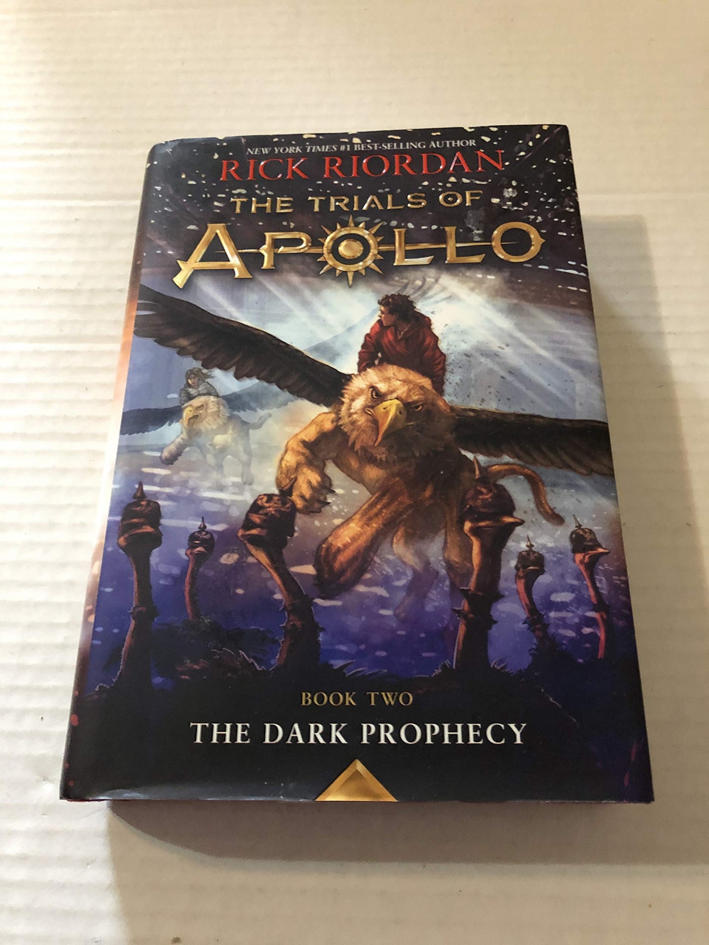 The Trials of Apollo Book Two The Dark Prophecy - Walmart Edition (Trials of Apollo, 2)