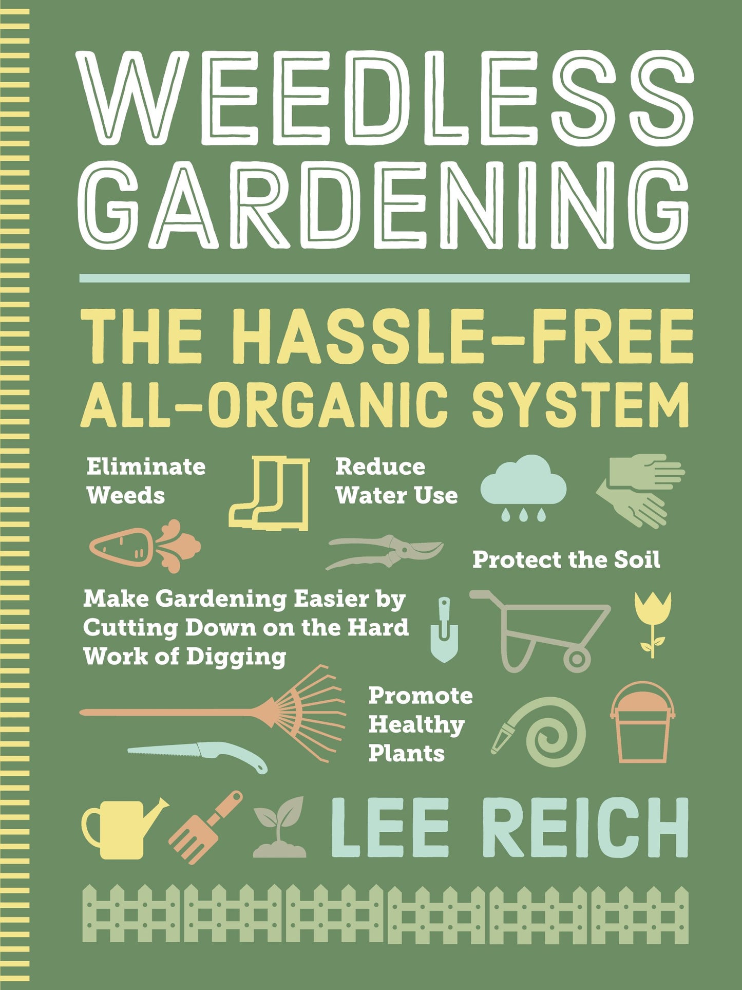 Weedless Gardening book cover