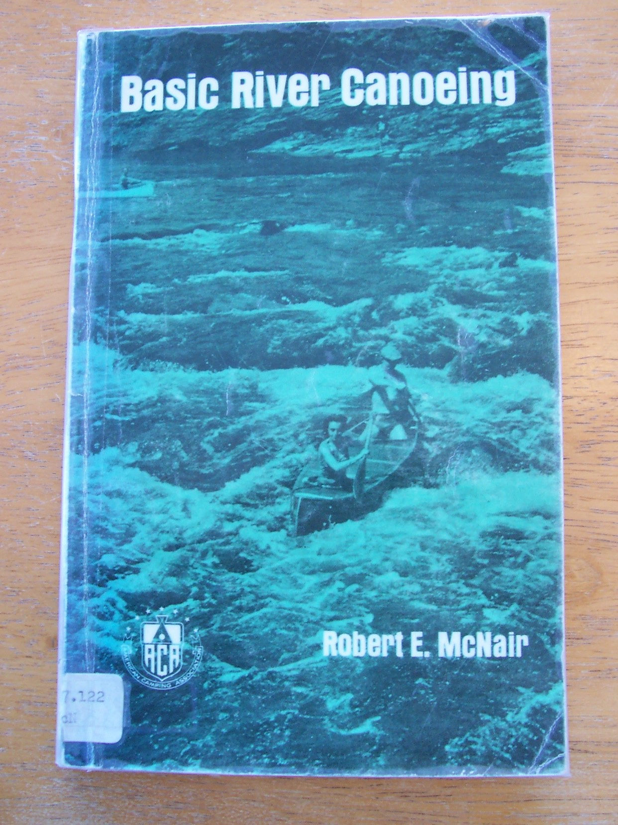 Basic river canoeing, book cover