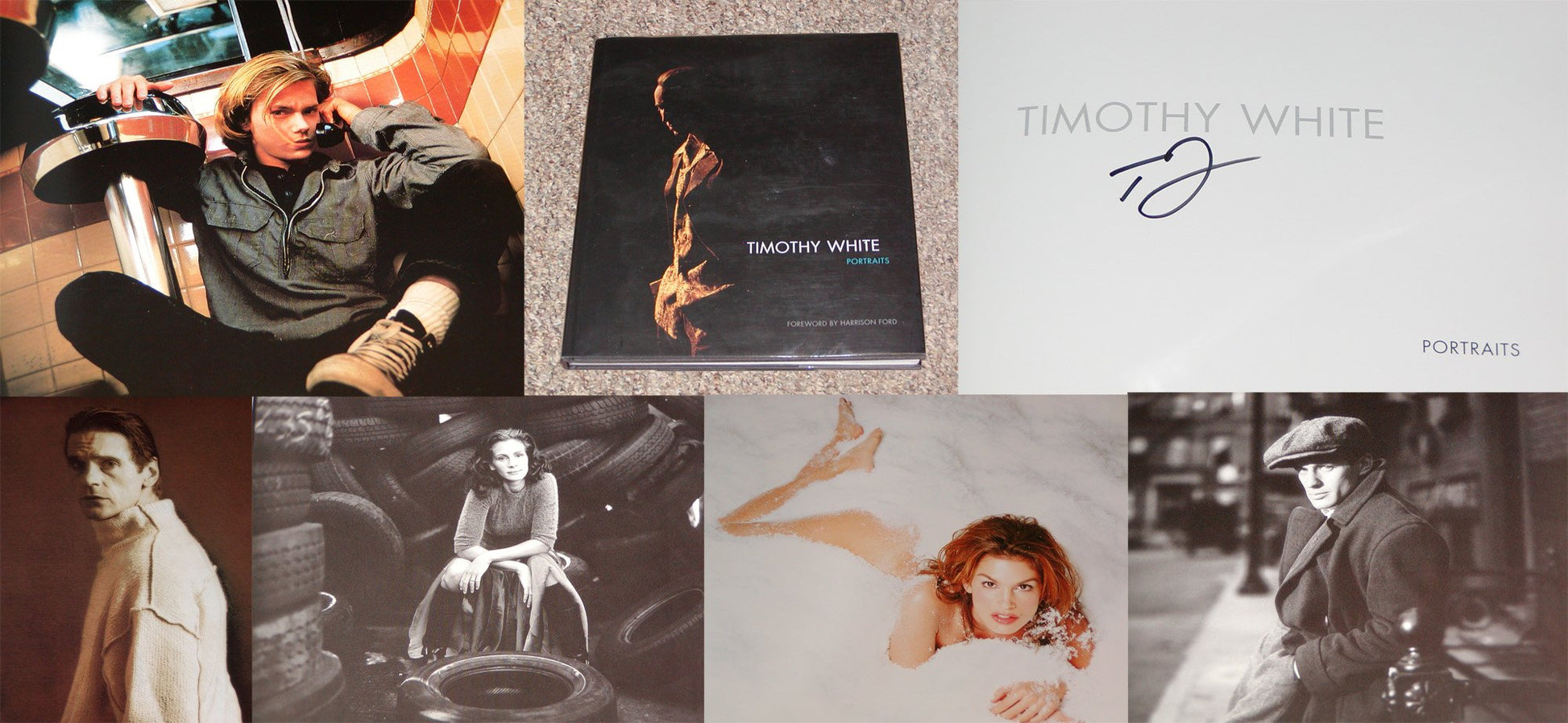 Timothy White Portraits book cover