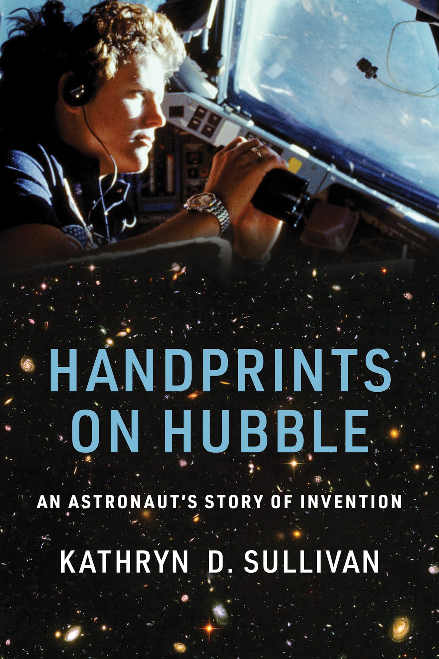 Handprints on Hubble: An Astronaut's Story of Invention book cover
