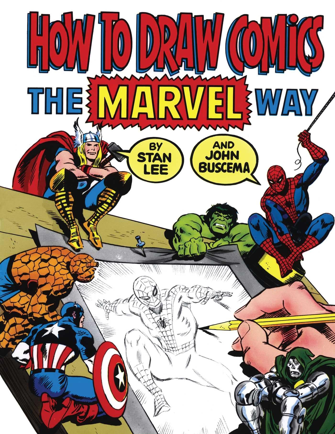 How to Draw Comics the Marvel Way book cover