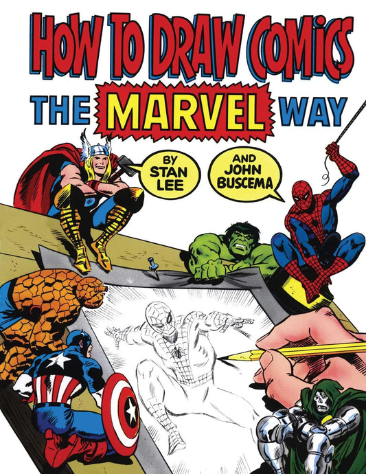 How to Draw Comics the Marvel Way book cover