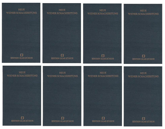 Neue Wiener Schachzeitung: Organ für das gesamte Schachleben. Beigebunden: Festschrift der Wiener Schachzeitung 1898/1923-1933 und Albert Becker, Ein ... zur Wiener Schachzeitung 1934, 1935 und 1936