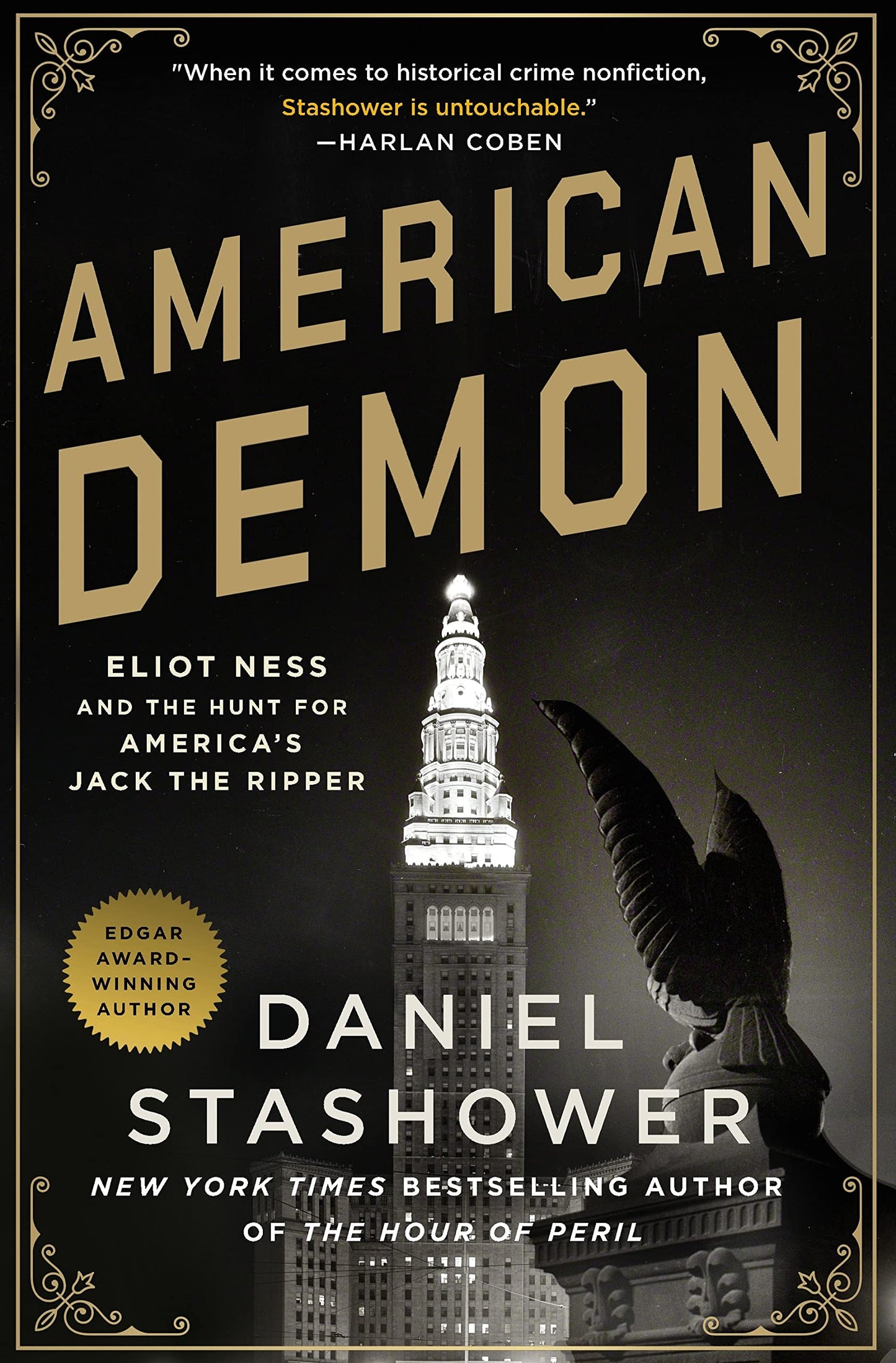 American Demon: Eliot Ness and the Hunt for America's Jack the Ripper book cover