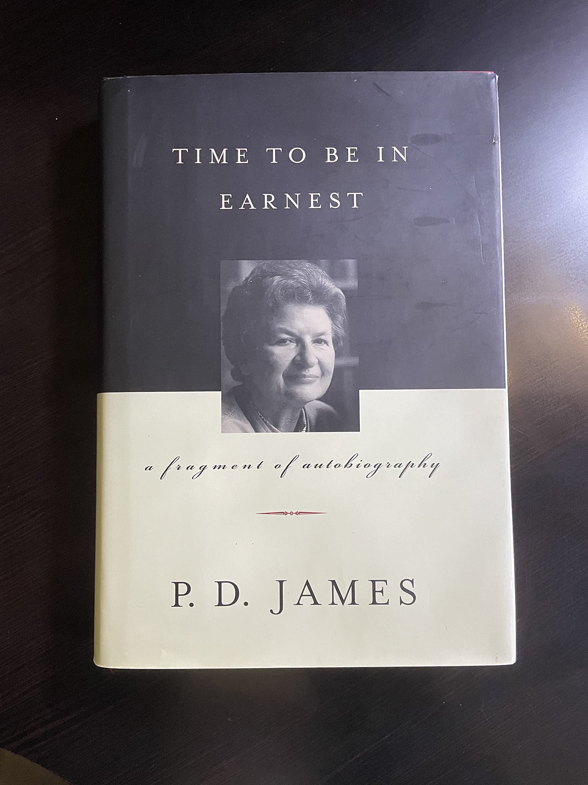Time to Be in Earnest: A Fragment of Autobiography (American) book cover
