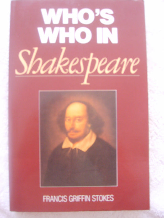 WHO'S WHO IN SHAKESPEARE