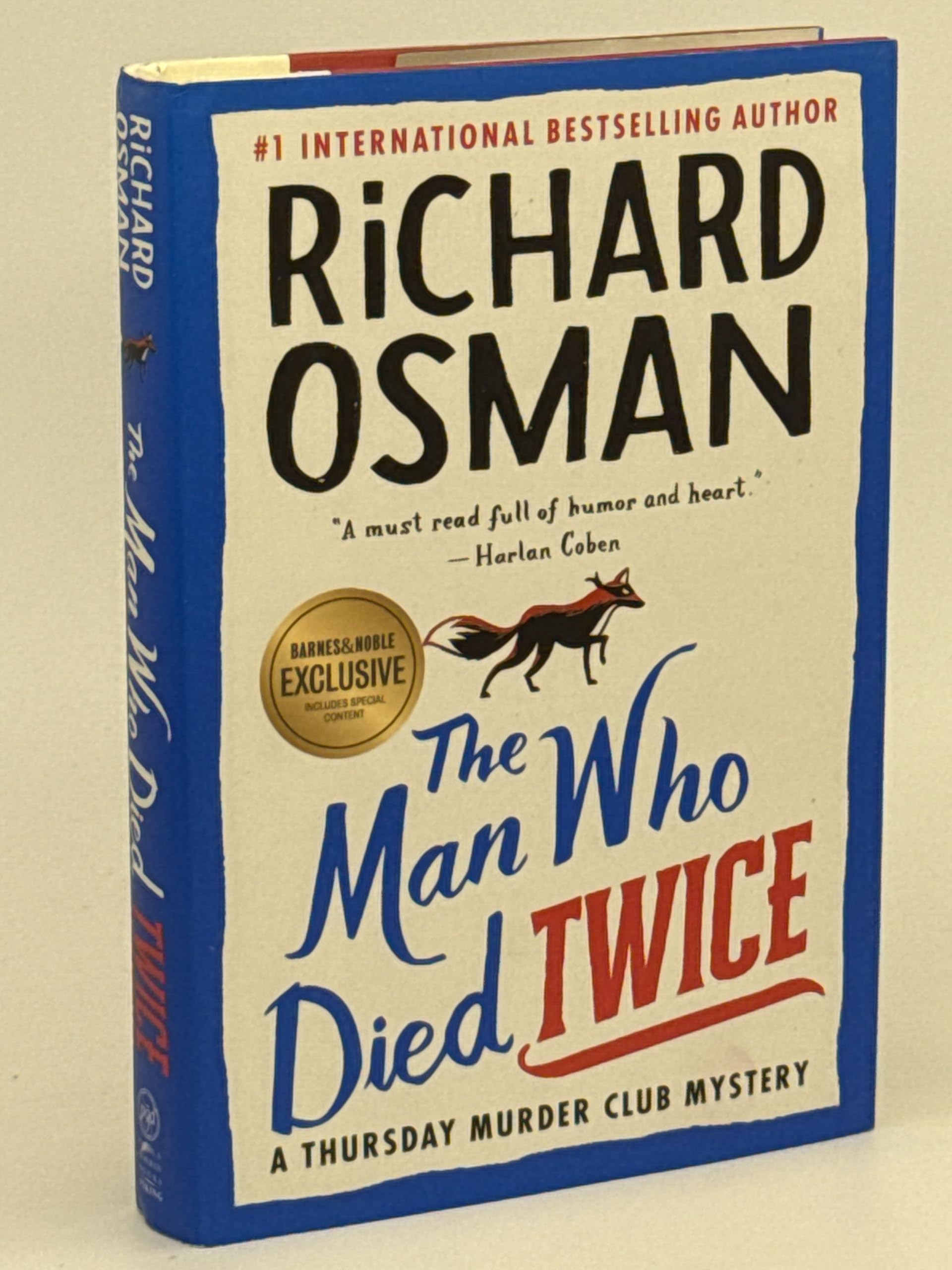 The Man Who Died Twice book cover