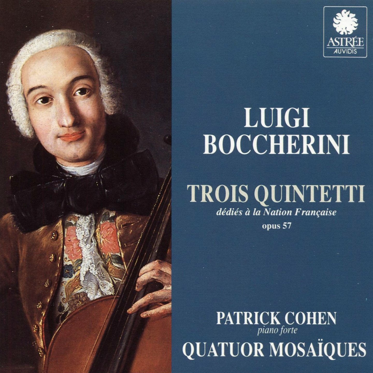 Boccherini: Three Quintets, dedicated to the French Nation, Op. 57 book cover